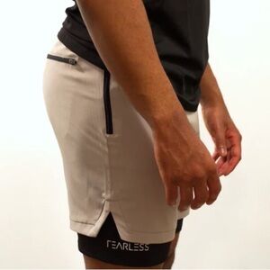 Agu Athletics Fearless Dual Training Shorts size Small